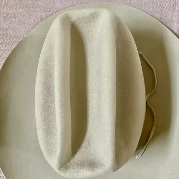 Stetson Open Road Royal De Luxe Silverbelly Fur Felt Hat Western Charm Iconic - Picture 8 of 14